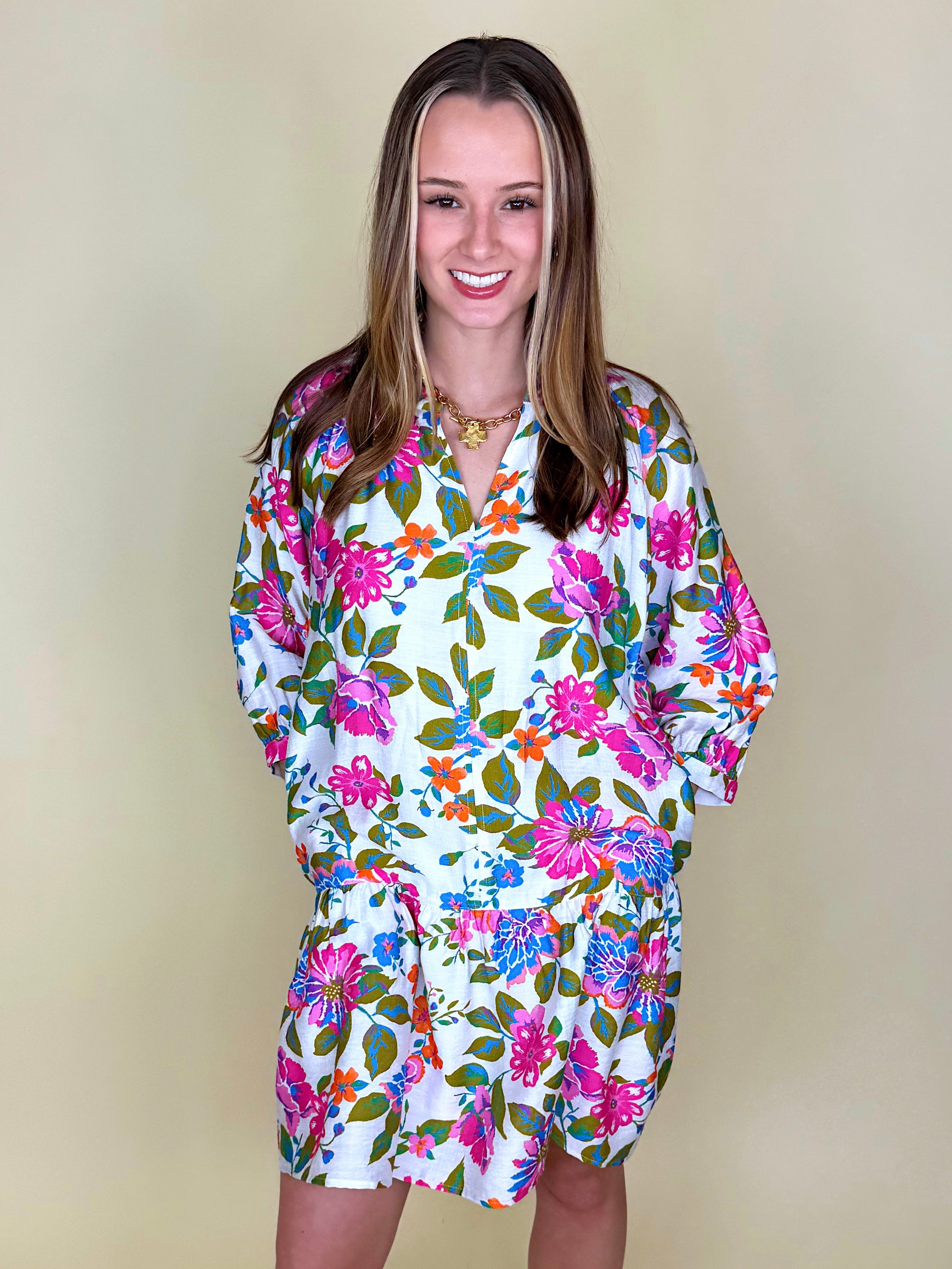 The Jane Dress-Mini Dress-THML-The Village Shoppe, Women’s Fashion Boutique, Shop Online and In Store - Located in Muscle Shoals, AL.