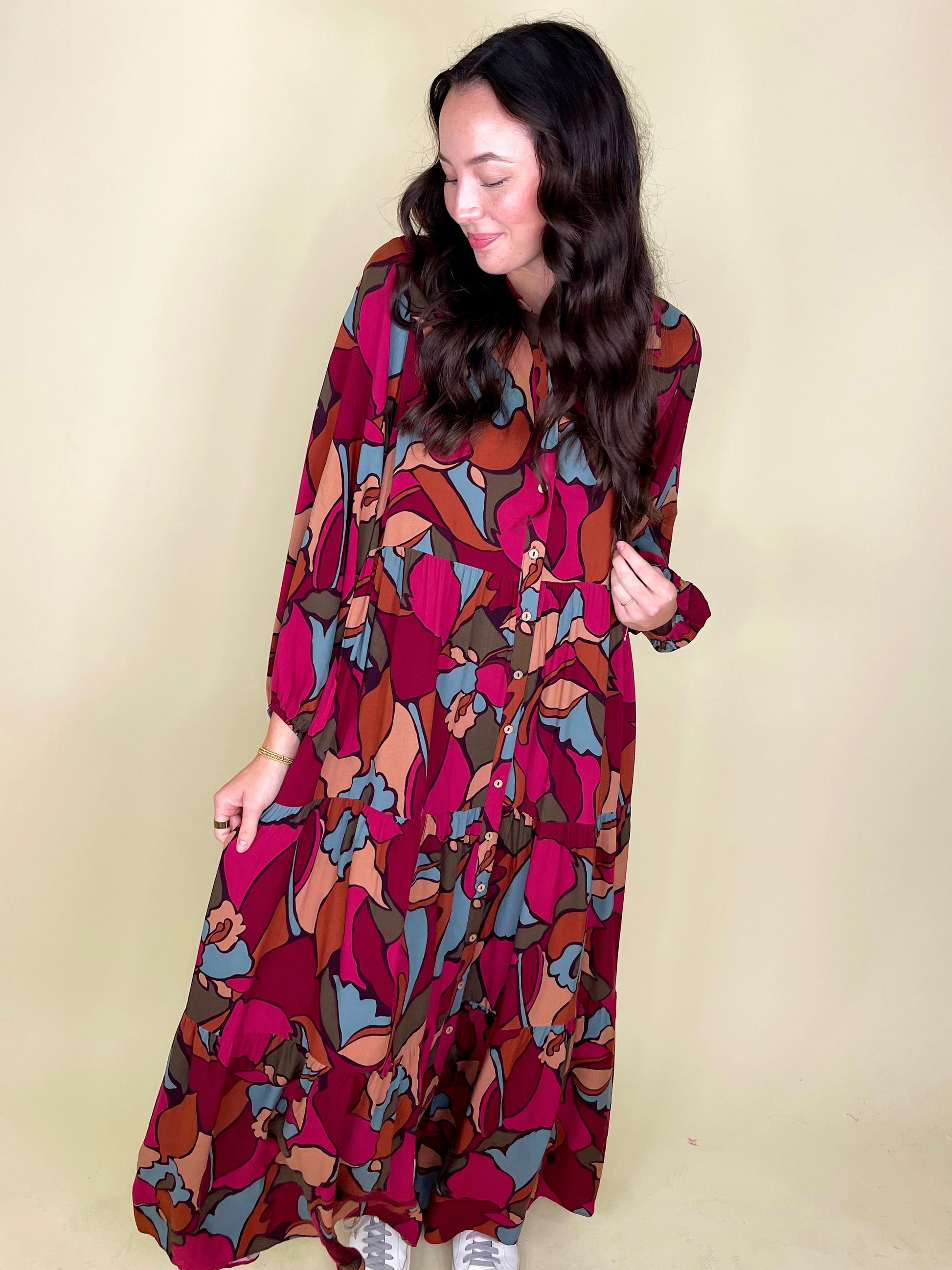 The Penelope Maxi Dress-Maxi Dress-Easel-The Village Shoppe, Women’s Fashion Boutique, Shop Online and In Store - Located in Muscle Shoals, AL.