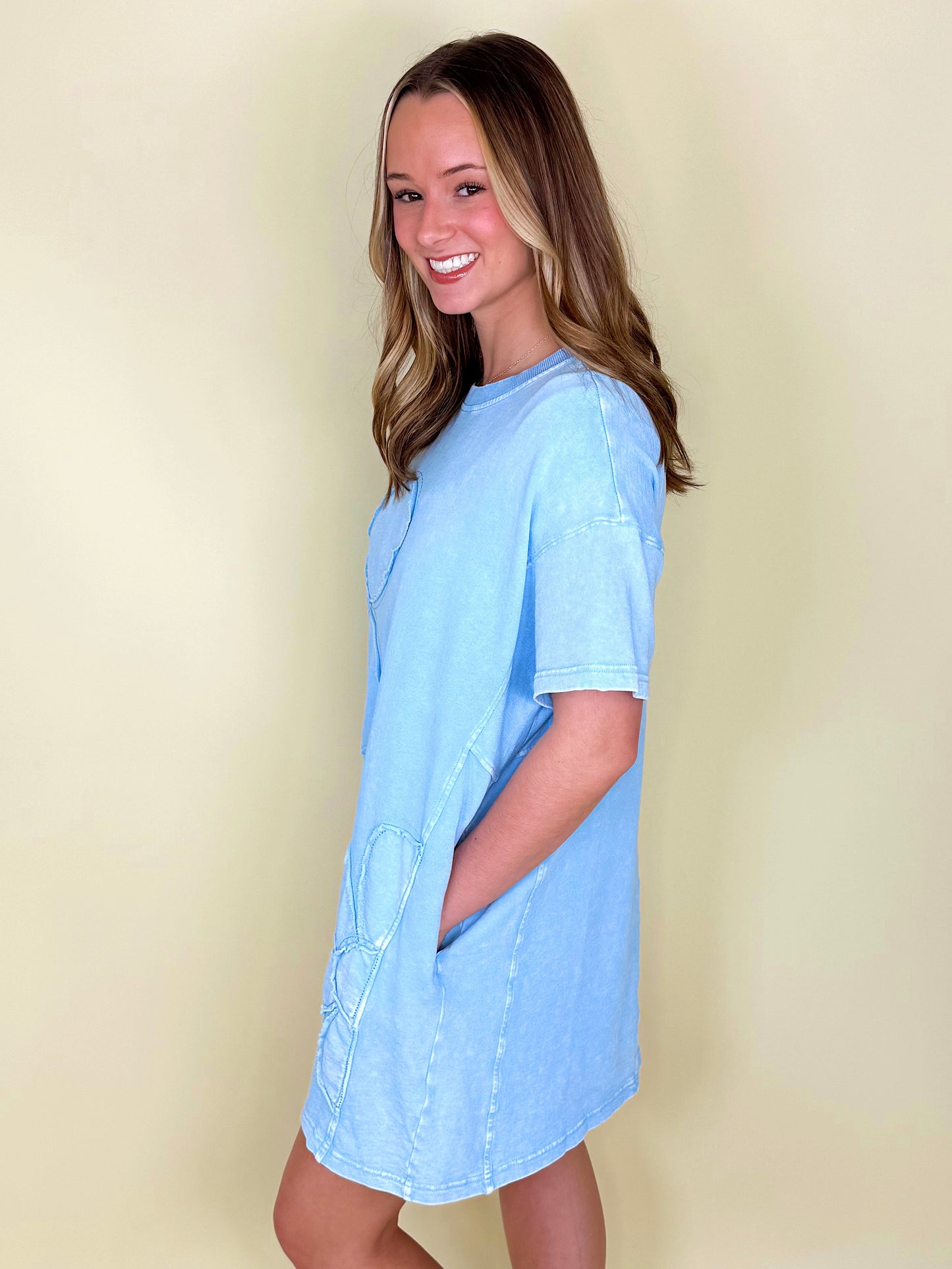 Botanical Garden T-Shirt Dress-Mini Dress-Easel-The Village Shoppe, Women’s Fashion Boutique, Shop Online and In Store - Located in Muscle Shoals, AL.