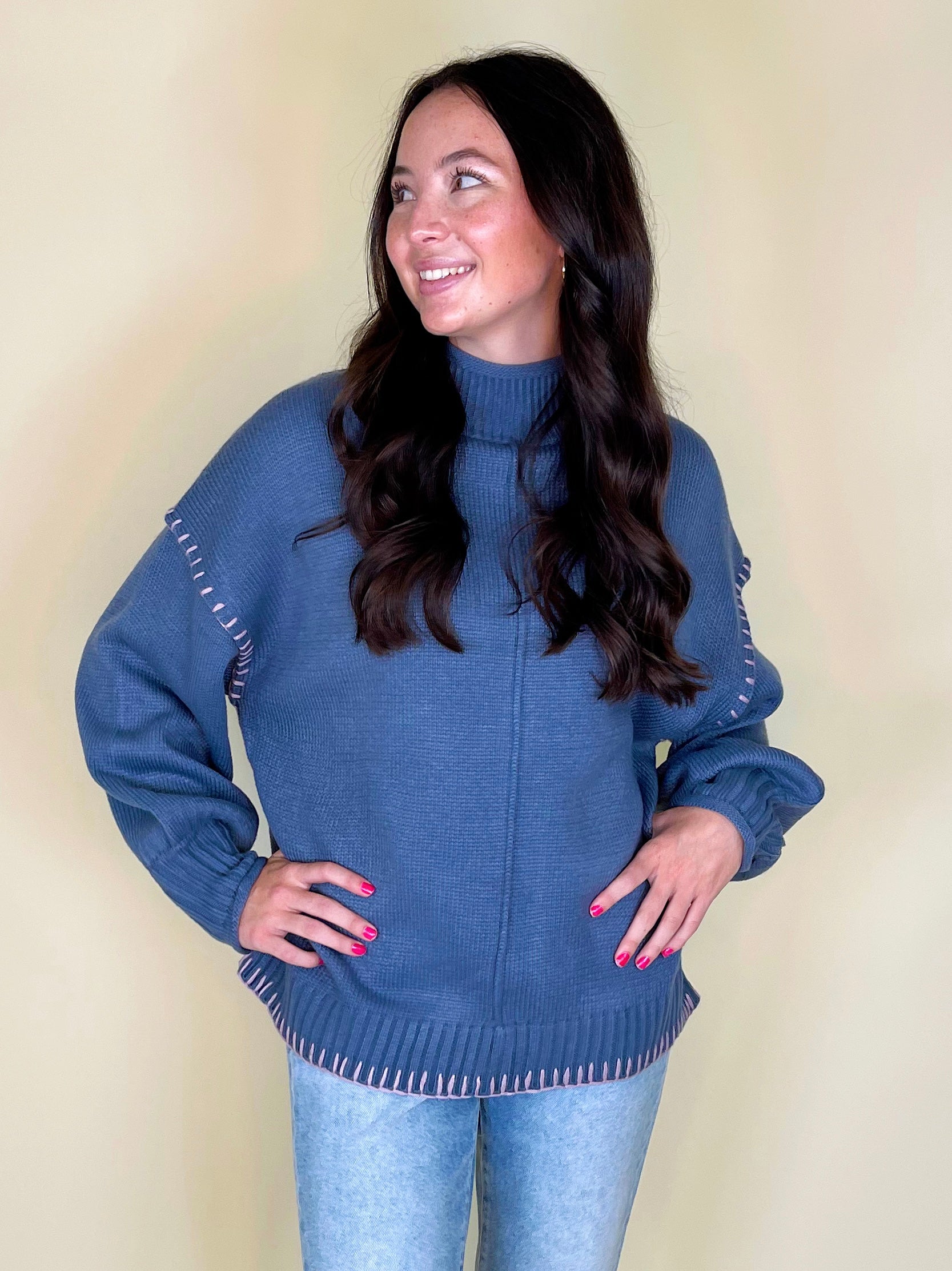 The Kendall Sweater-Sweaters-Anniewear-The Village Shoppe, Women’s Fashion Boutique, Shop Online and In Store - Located in Muscle Shoals, AL.