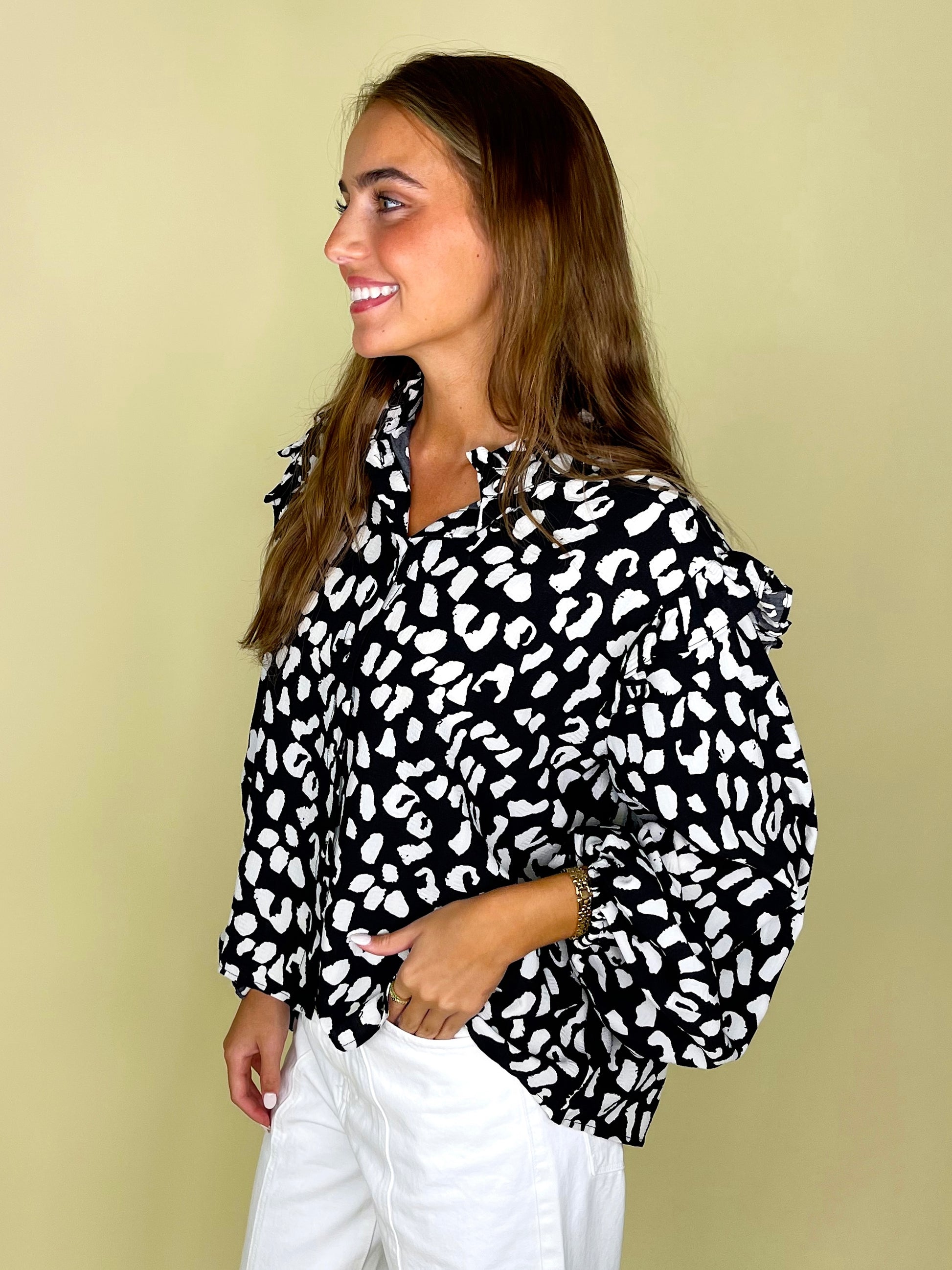 The Diana Blouse-Blouse-Anniewear-The Village Shoppe, Women’s Fashion Boutique, Shop Online and In Store - Located in Muscle Shoals, AL.