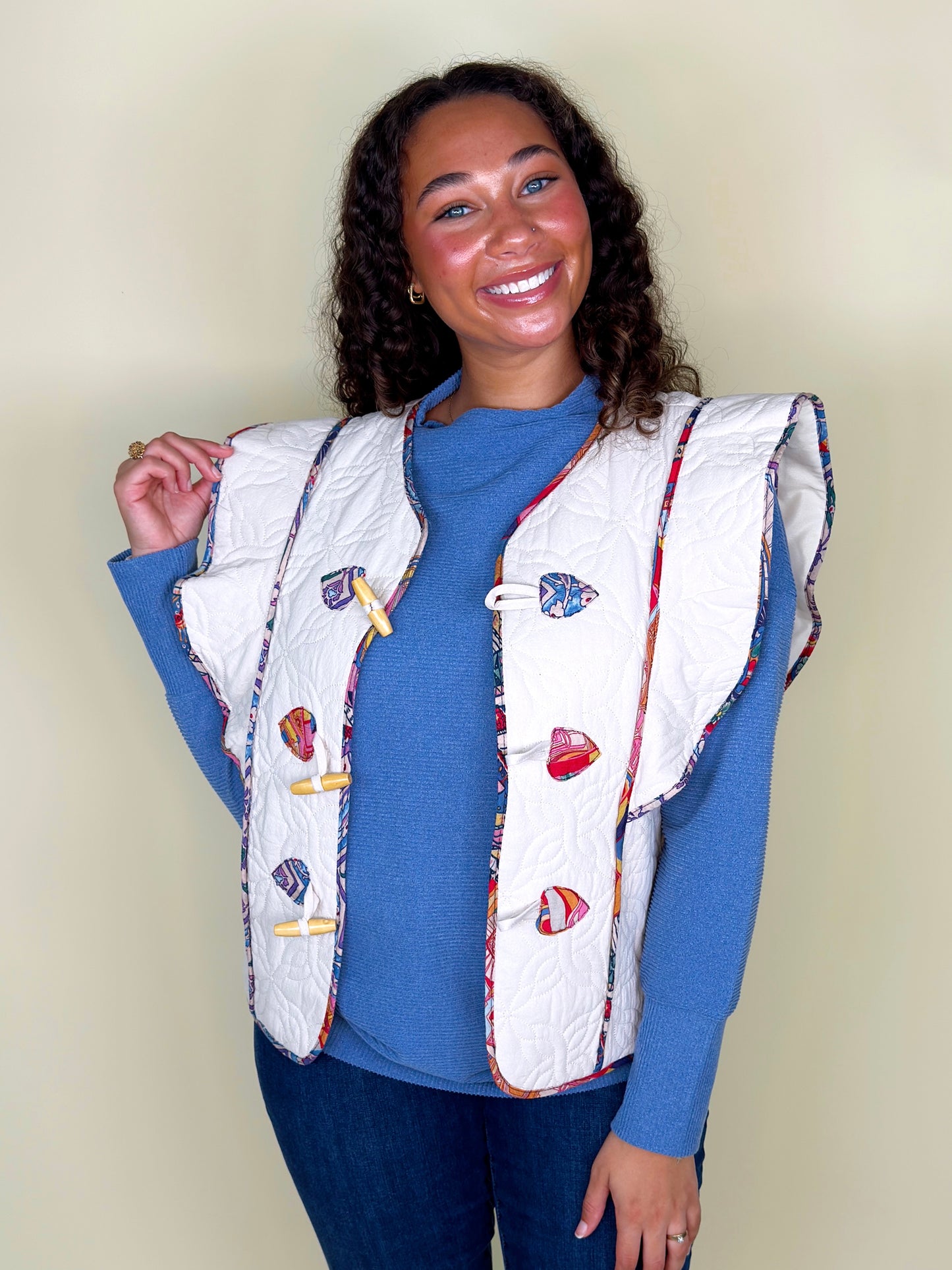 The Hampton Vest-Vest-&merci-The Village Shoppe, Women’s Fashion Boutique, Shop Online and In Store - Located in Muscle Shoals, AL.