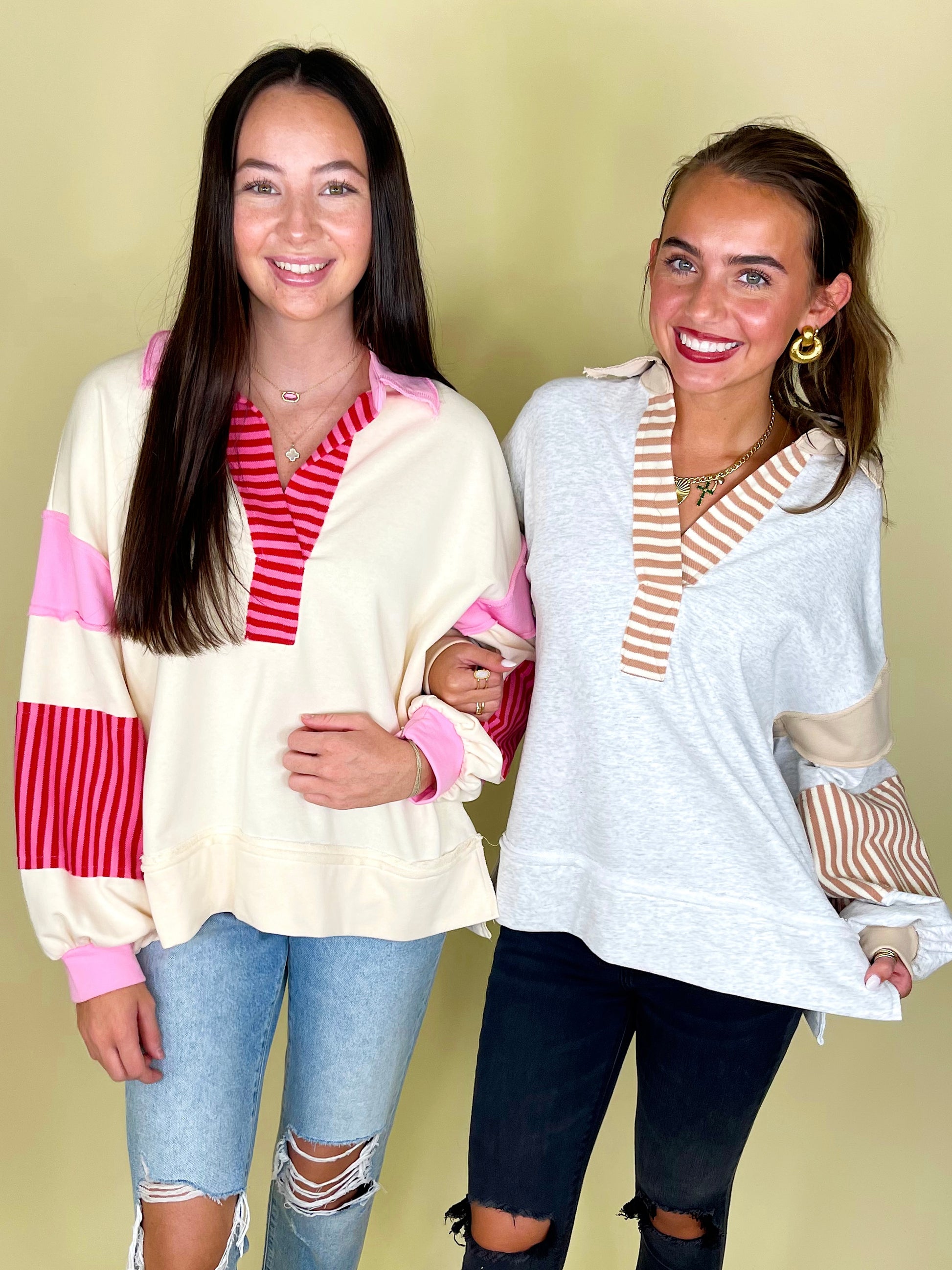 The Kendra Top-Long Sleeves-Entro-The Village Shoppe, Women’s Fashion Boutique, Shop Online and In Store - Located in Muscle Shoals, AL.