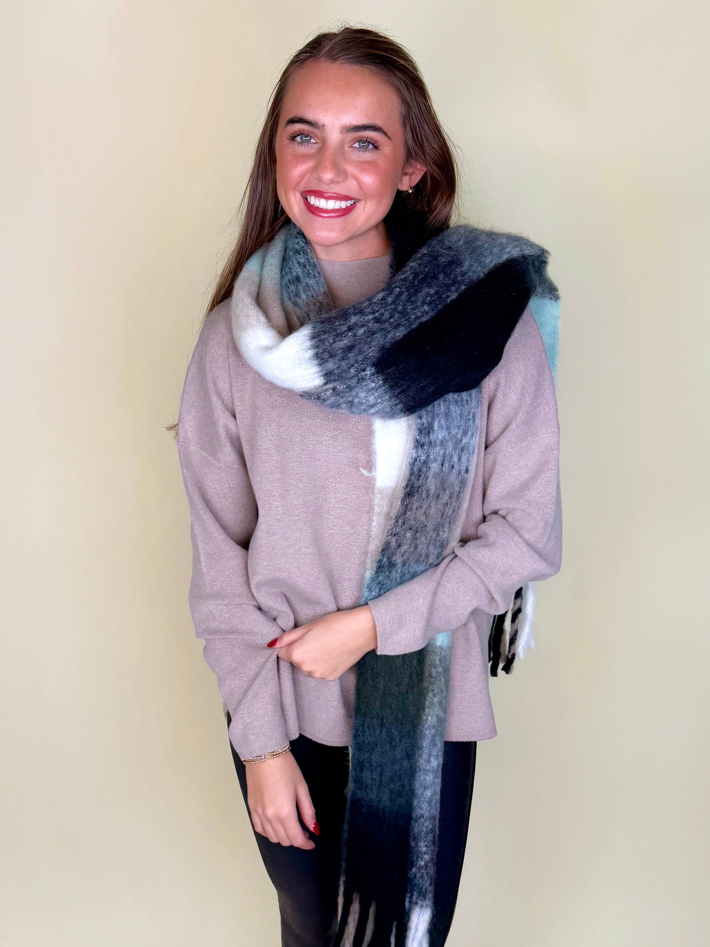 The Fallon Oversized Scarf-Scarf-Leto Accessories-The Village Shoppe, Women’s Fashion Boutique, Shop Online and In Store - Located in Muscle Shoals, AL.