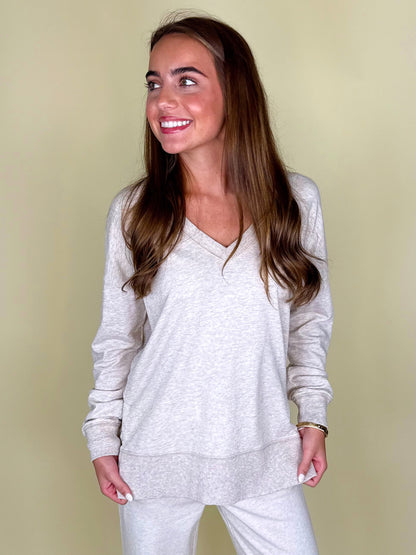 Modern V-Neck Weekender | Z Supply-Long Sleeves-Z Supply-The Village Shoppe, Women’s Fashion Boutique, Shop Online and In Store - Located in Muscle Shoals, AL.