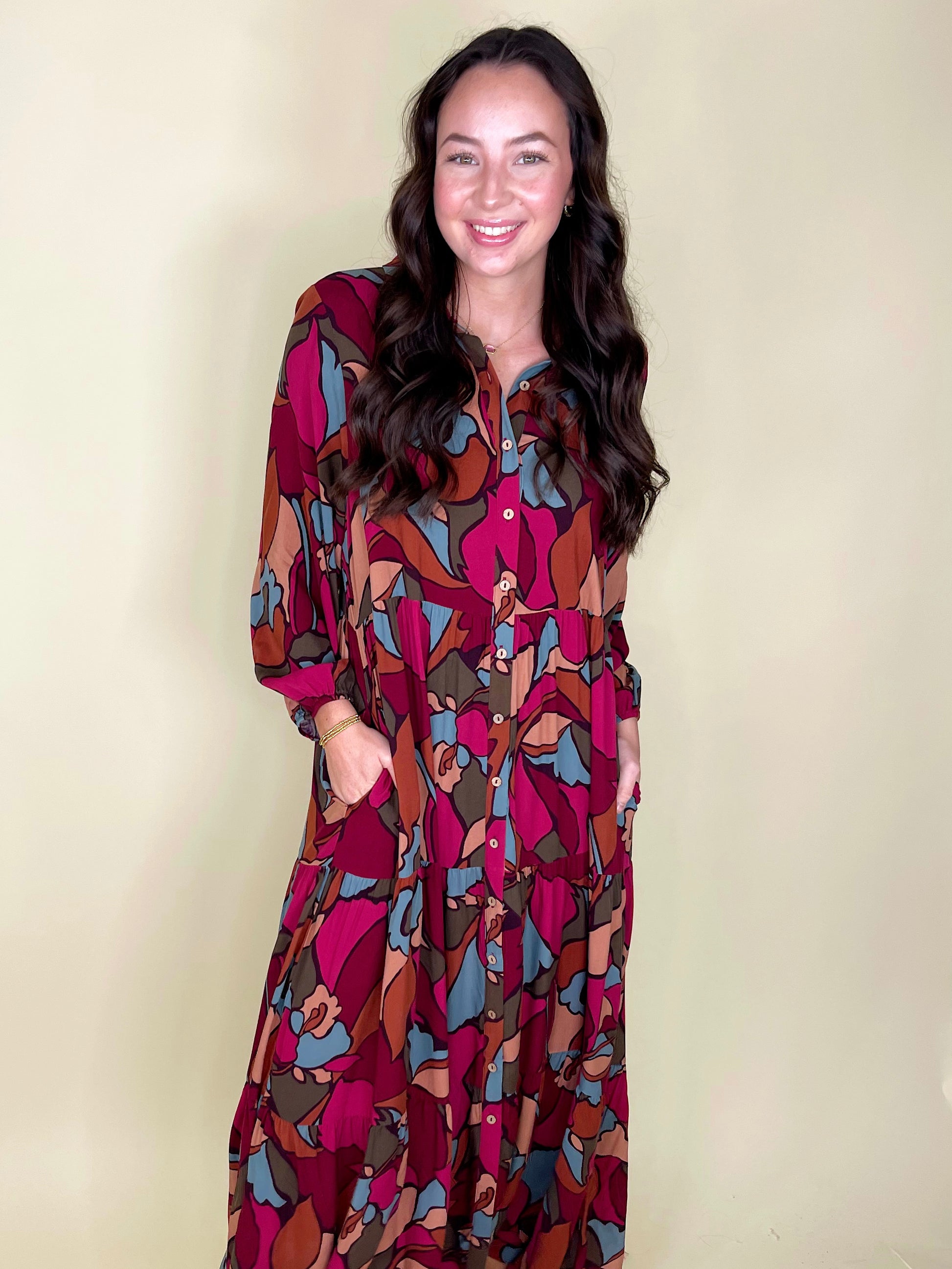 The Penelope Maxi Dress-Maxi Dress-Easel-The Village Shoppe, Women’s Fashion Boutique, Shop Online and In Store - Located in Muscle Shoals, AL.