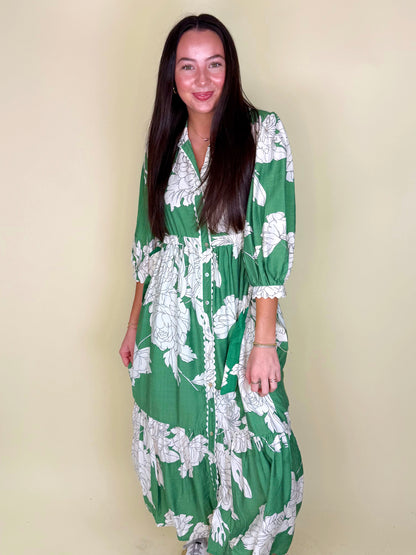 The Autumn Midi Dress-Midi Dress-Entro-The Village Shoppe, Women’s Fashion Boutique, Shop Online and In Store - Located in Muscle Shoals, AL.