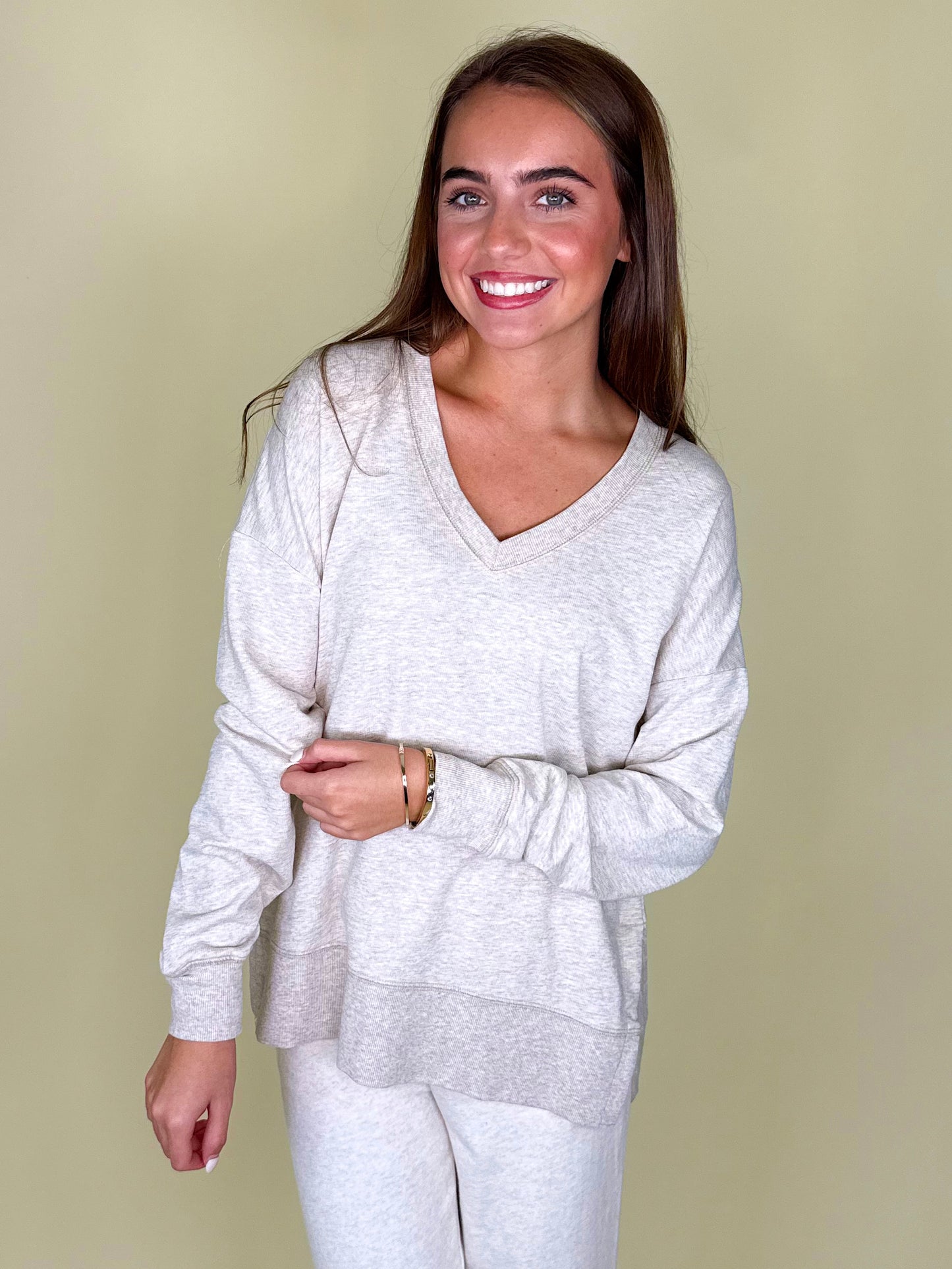 Modern V-Neck Weekender | Z Supply-Long Sleeves-Z Supply-The Village Shoppe, Women’s Fashion Boutique, Shop Online and In Store - Located in Muscle Shoals, AL.