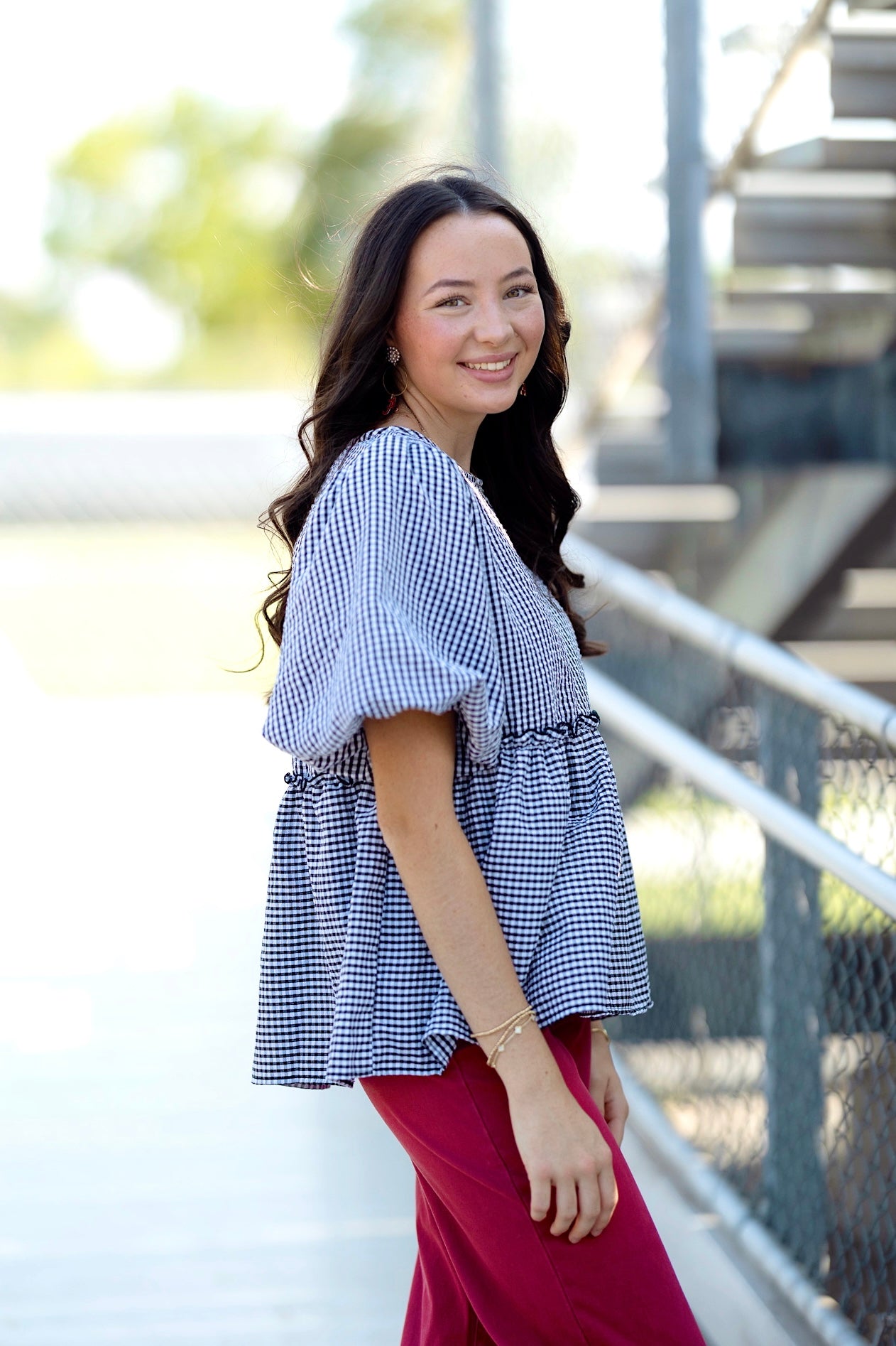 The Brantley Top-Short Sleeves-Ces Femme-The Village Shoppe, Women’s Fashion Boutique, Shop Online and In Store - Located in Muscle Shoals, AL.