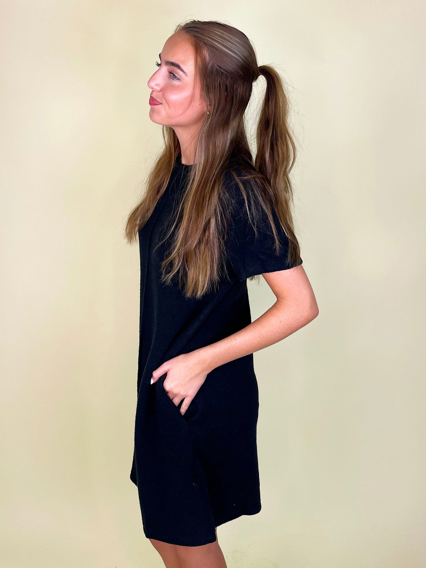 The Maddie T-Shirt Dress-T-Shirt Dress-Blu Ivy-The Village Shoppe, Women’s Fashion Boutique, Shop Online and In Store - Located in Muscle Shoals, AL.