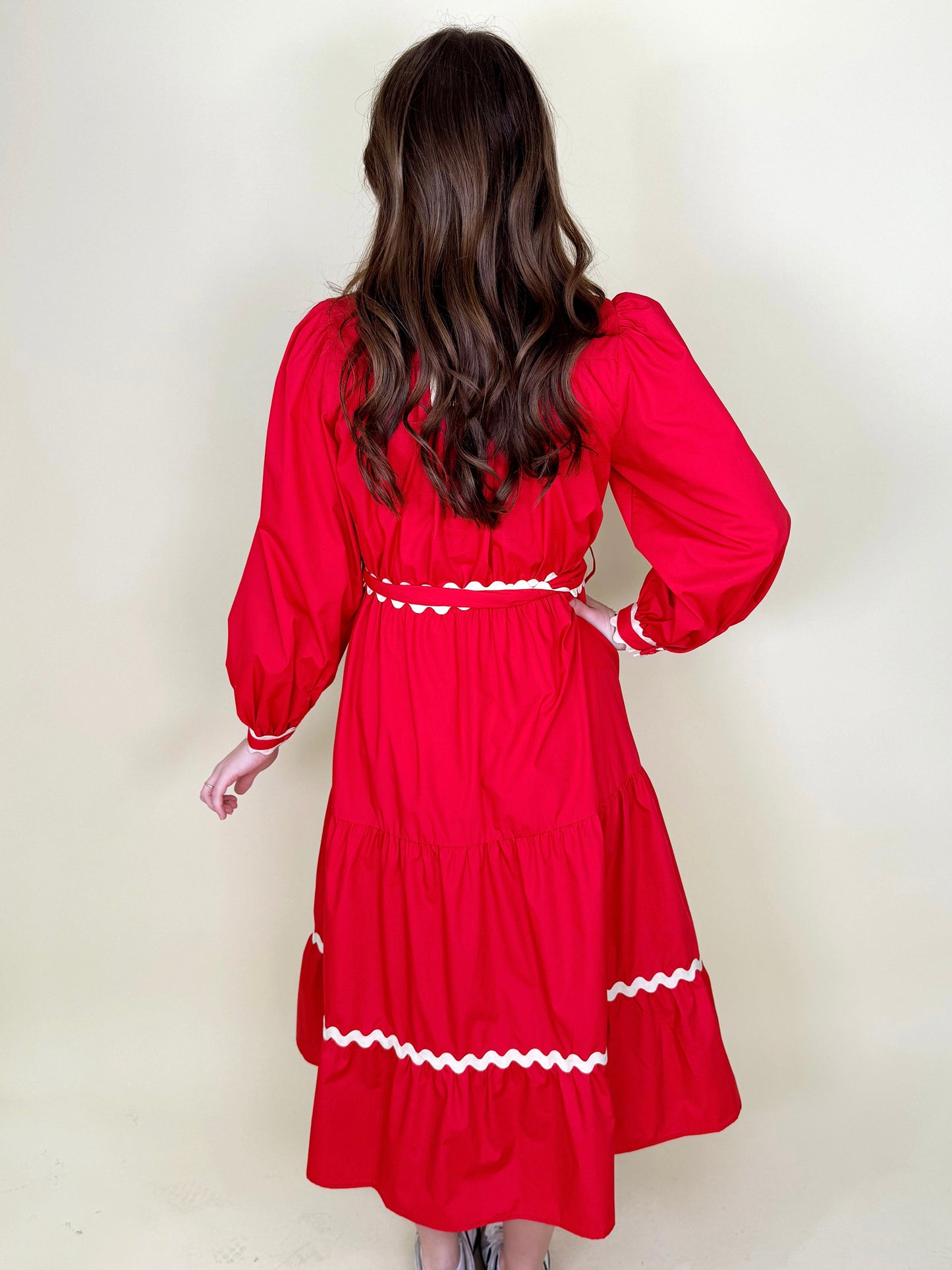 The Francesca Midi Dress-Midi Dress-Jodifl-The Village Shoppe, Women’s Fashion Boutique, Shop Online and In Store - Located in Muscle Shoals, AL.