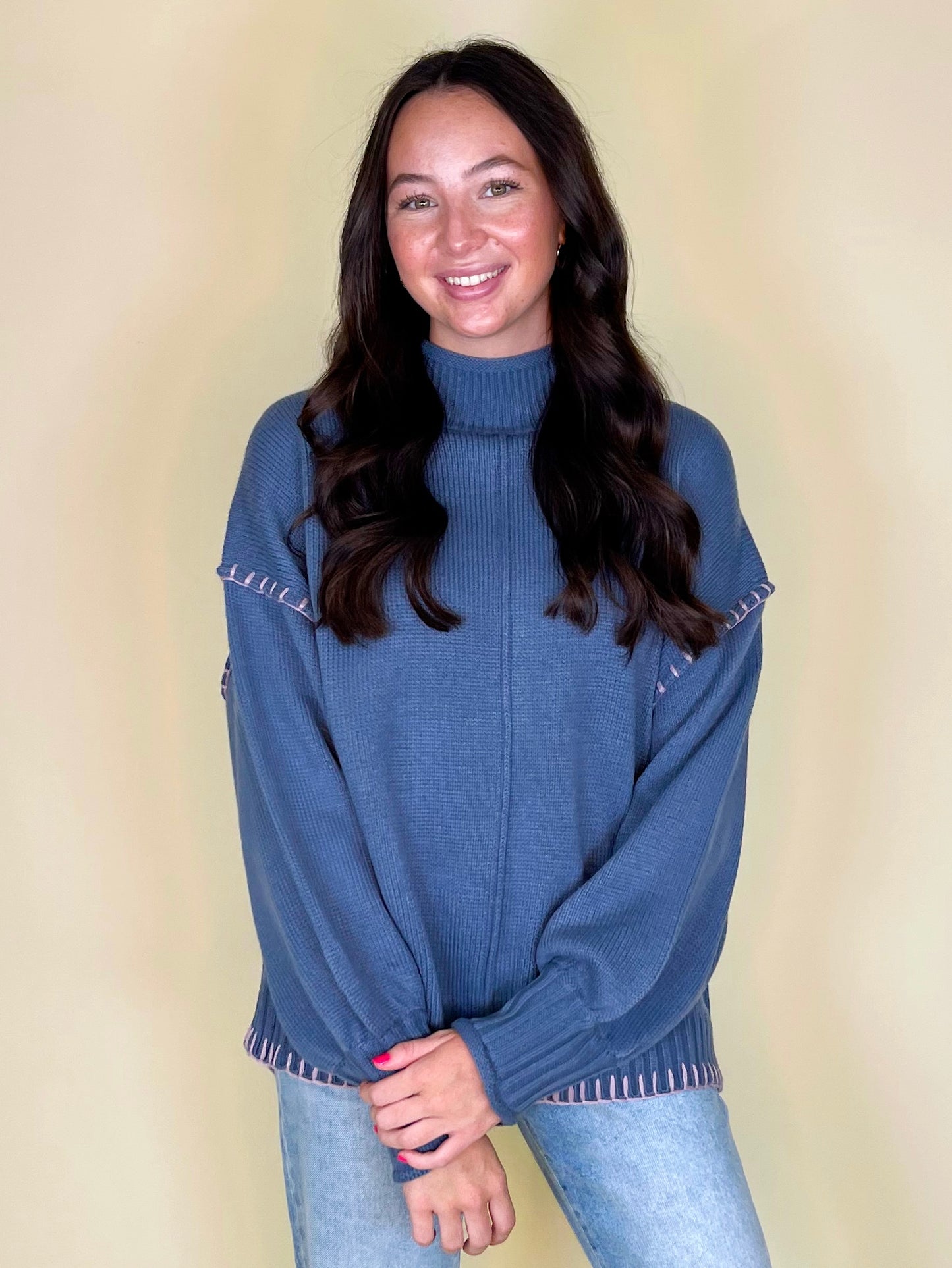 The Kendall Sweater-Sweaters-Anniewear-The Village Shoppe, Women’s Fashion Boutique, Shop Online and In Store - Located in Muscle Shoals, AL.