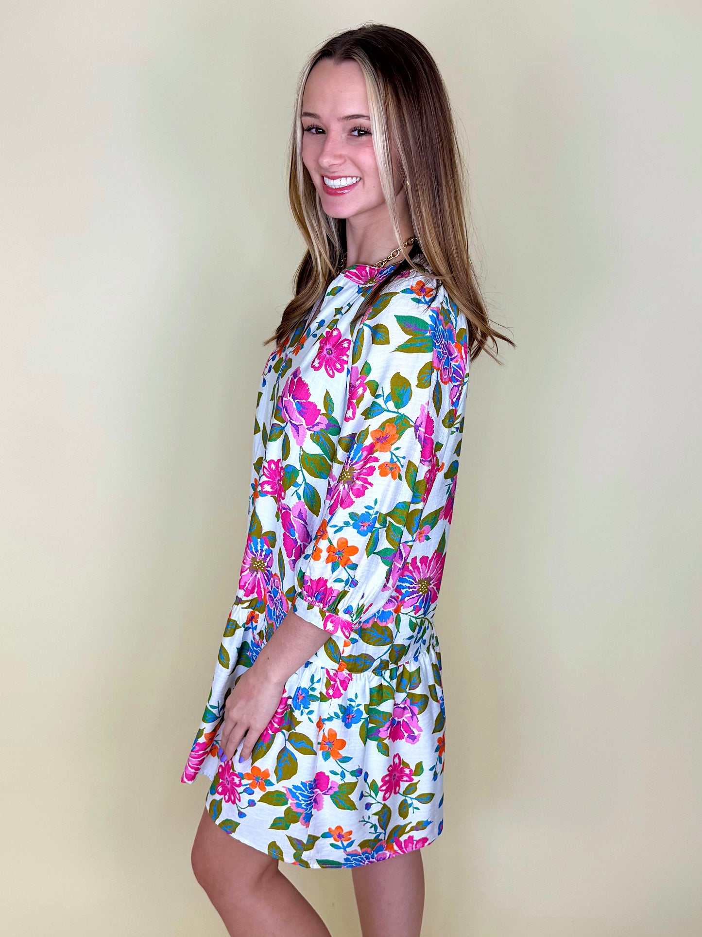 The Jane Dress-Mini Dress-THML-The Village Shoppe, Women’s Fashion Boutique, Shop Online and In Store - Located in Muscle Shoals, AL.