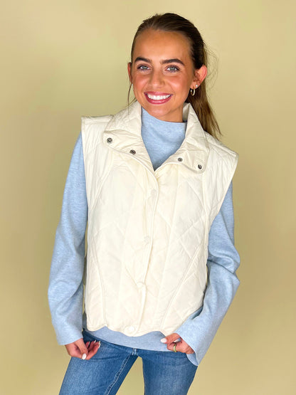 The Jennifer Vest-Vest-Entro-The Village Shoppe, Women’s Fashion Boutique, Shop Online and In Store - Located in Muscle Shoals, AL.