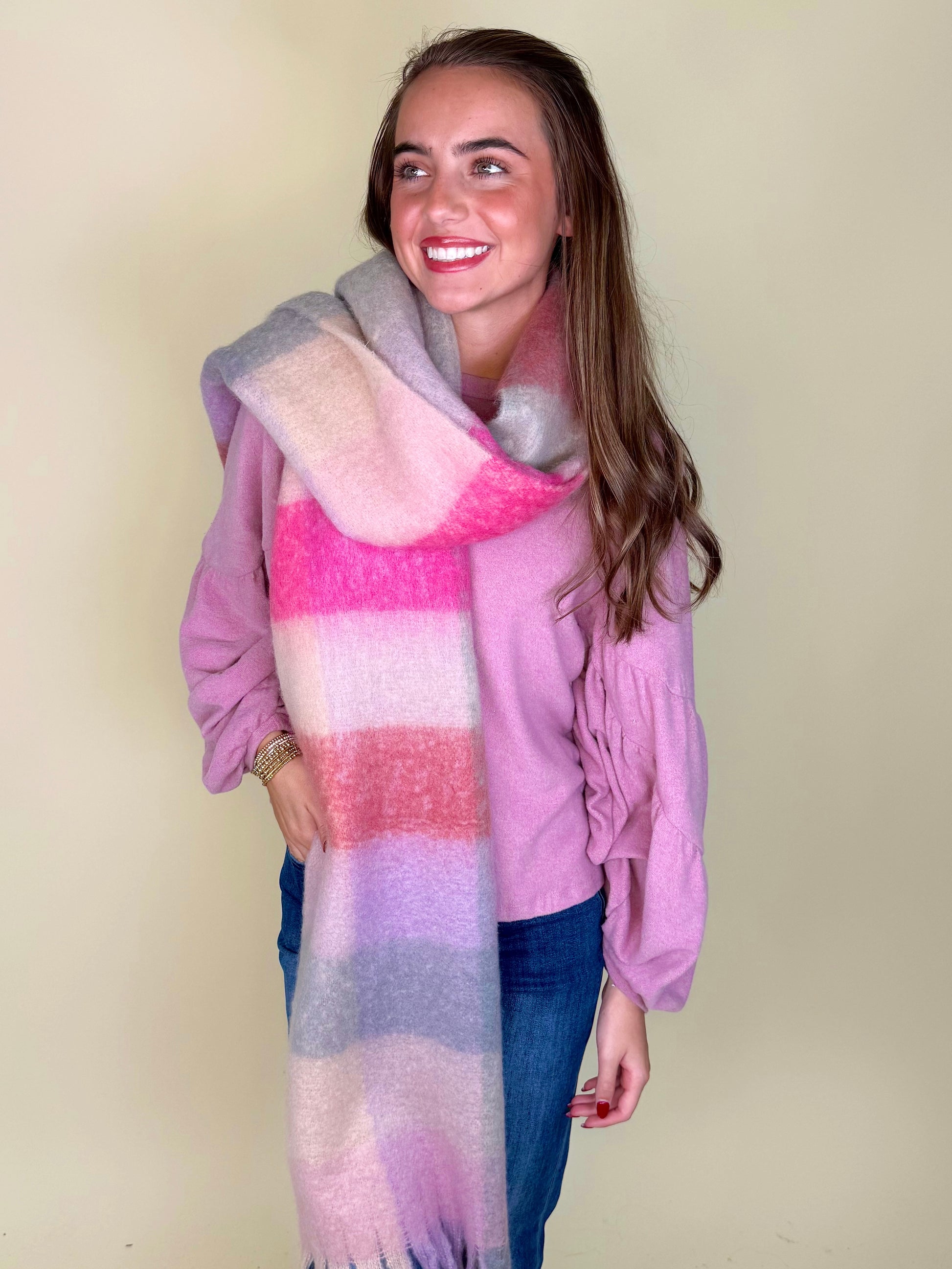 The Fallon Oversized Scarf-Scarf-Leto Accessories-The Village Shoppe, Women’s Fashion Boutique, Shop Online and In Store - Located in Muscle Shoals, AL.