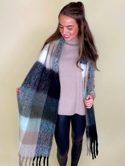 The Fallon Oversized Scarf-Scarf-Leto Accessories-The Village Shoppe, Women’s Fashion Boutique, Shop Online and In Store - Located in Muscle Shoals, AL.