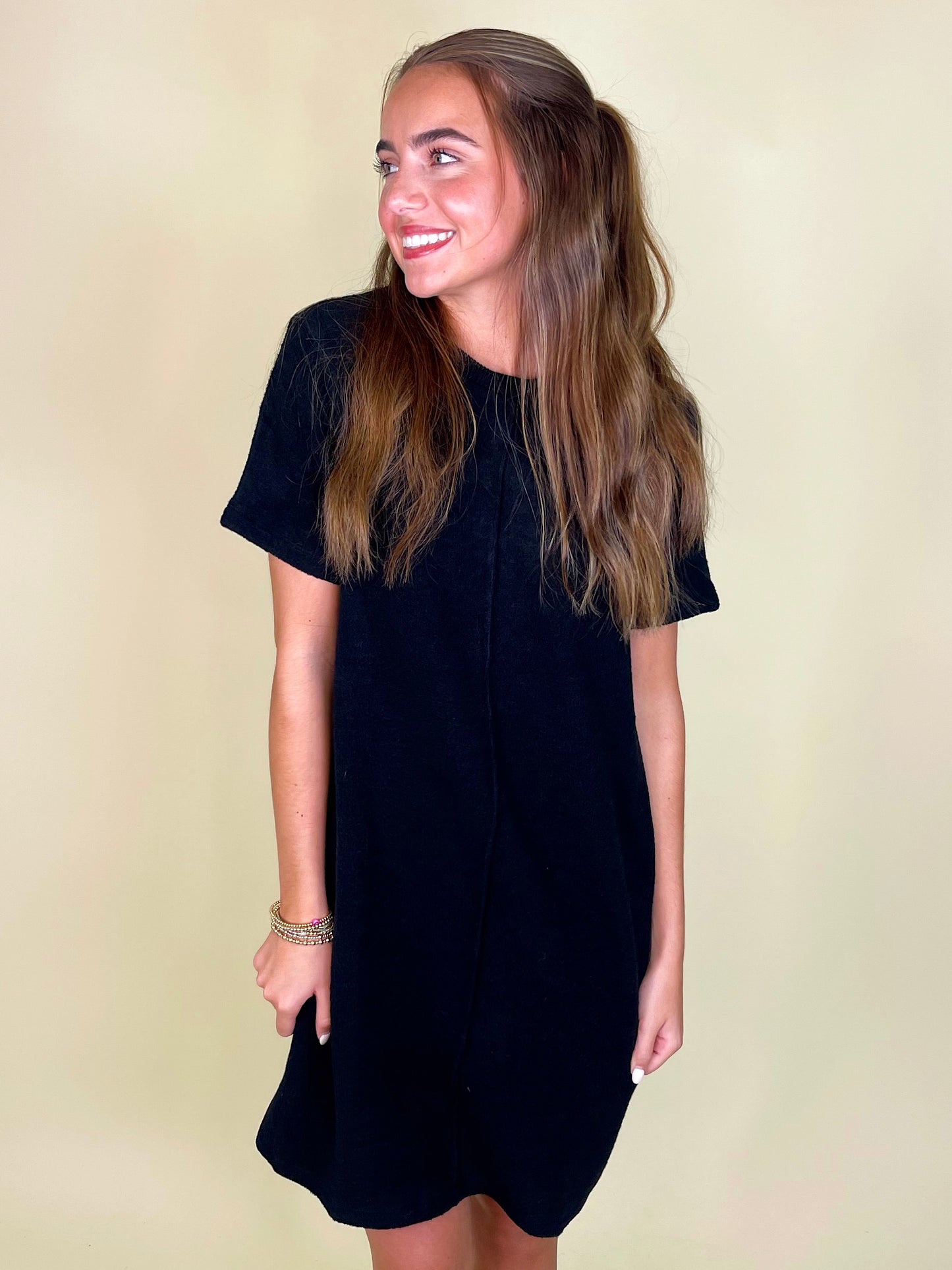 The Maddie T-Shirt Dress-T-Shirt Dress-Blu Ivy-The Village Shoppe, Women’s Fashion Boutique, Shop Online and In Store - Located in Muscle Shoals, AL.