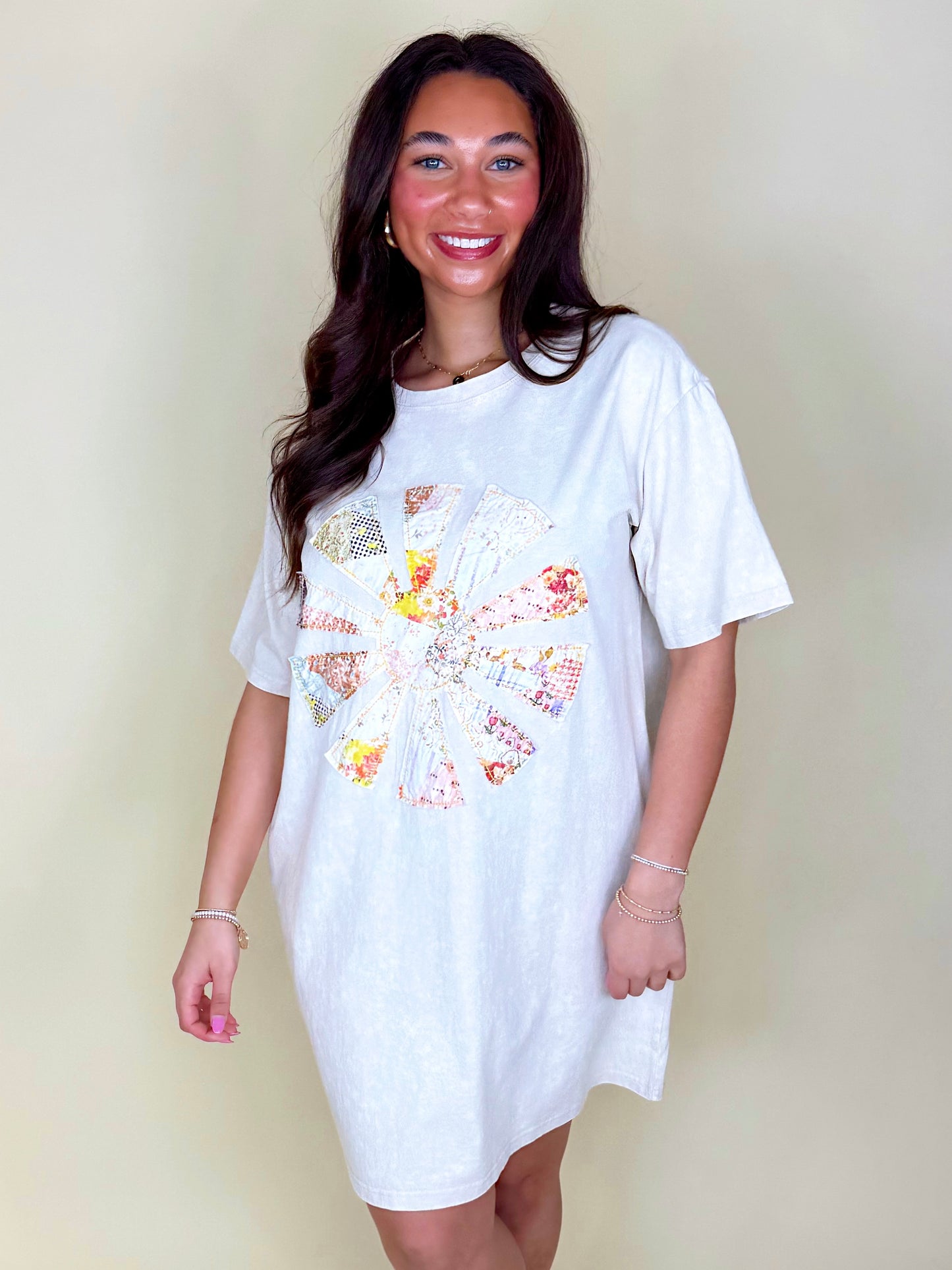 You Are My Sunshine Dress-T-Shirt Dress-Easel-The Village Shoppe, Women’s Fashion Boutique, Shop Online and In Store - Located in Muscle Shoals, AL.