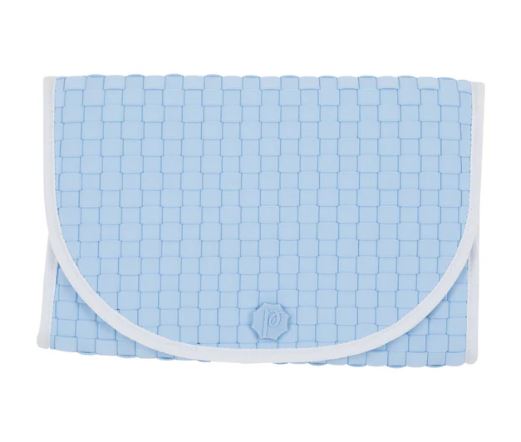 T.B.B.C. X Pluie Pret Changing Clutch - Buckhead Blue Gingham-Changing Pad-The Beaufort Bonnet Company-The Village Shoppe, Women’s Fashion Boutique, Shop Online and In Store - Located in Muscle Shoals, AL.