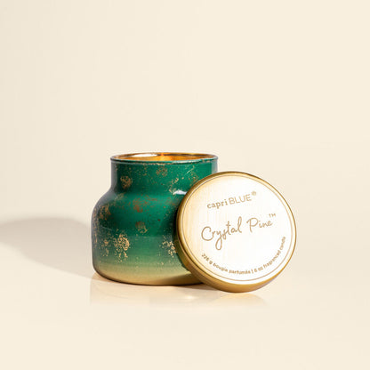 Capri Blue Crystal Pine Petite Jar-Candles-Capri Blue-The Village Shoppe, Women’s Fashion Boutique, Shop Online and In Store - Located in Muscle Shoals, AL.